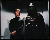 1z075 RETURN OF THE JEDI color 15.75x20 still 1983 great image of Luke next to Darth Vader!