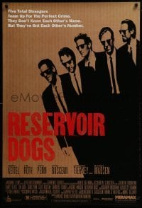 1z803 RESERVOIR DOGS 1sh 1992 Quentin Tarantino classic, Keitel, Buscemi, Madsen & Tim Roth!