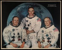 1z085 APOLLO 11 16x20 print 1969 Michael Collins, Neil Armstrong & Buzz Aldrin, NASA moon landing!