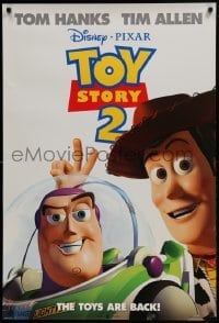 1z943 TOY STORY 2 1sh 1999 Woody, Buzz Lightyear, Disney and Pixar animated sequel!