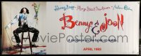1z104 BENNY & JOON vinyl banner 1993 Depp, Mary Stuart Masterson, Quinn, romance on the brink!
