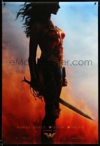1z986 WONDER WOMAN teaser DS 1sh 2017 sexiest Gal Gadot in title role/Diana Prince, profile image!