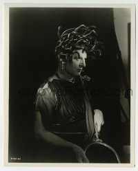 2a095 7 FACES OF DR. LAO 8x10 still 1964 best portrait of Tony Randall in full Medusa makeup!