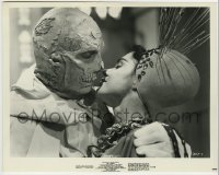 2a102 ABOMINABLE DR. PHIBES 8x10.25 still 1971 best c/u of hideous Vincent Price & Virginia North!