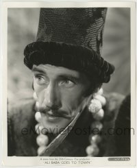 2a119 ALI BABA GOES TO TOWN 8.25x10 still 1937 great close portrait of John Carradine in costume!