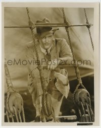 2a121 ALL MEN ARE ENEMIES 8x10.25 still 1934 London's leading stage actor Hugh Williams on ship!