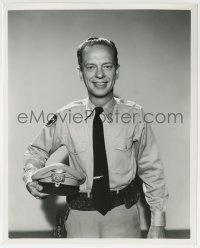 2a135 ANDY GRIFFITH SHOW TV 8x10 still 1960s smiling portrait of Don Knotts as Deputy Barney Fife!