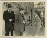 2a160 BANK DICK 8.25x10 still 1940 Al Hill holds gun on W.C. Fields as he meets Hollywood agent!