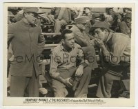 2a193 BIG SHOT 8x10.25 still 1942 convict Humphrey Bogart watches fellow inmate play hamonica!