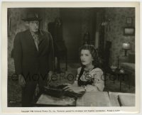 2a250 BRUTE MAN 8.25x10 still 1946 Rondo Hatton, actor with acromegaly, staring at Jane Adams!