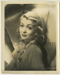2a311 CONSTANCE BENNETT 8x10.25 still 1938 head & shoulders portrait of the pretty leading lady!