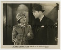 2a340 DARING YOUNG MAN 8x10 still 1935 close up of James Dunne & Mae Clarke eying each other!