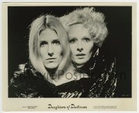 2a345 DAUGHTERS OF DARKNESS 8.25x10 still 1971 sexy vampires Delphine Seyrig & Danielle Ouimet!