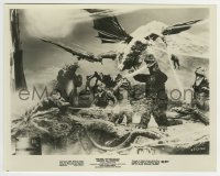 2a364 DESTROY ALL MONSTERS 8x10.25 still 1969 best image of Godzilla & rubbery monsters fighting!
