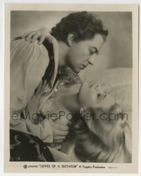 2a374 DICTATOR 8x10.25 still 1935 romantic c/u of Clive Brook & beautiful Madeleine Carroll!
