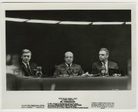 2a392 DR. STRANGELOVE 8x10.25 still 1964 somber Peter Sellers with others in war room, Kubrick!