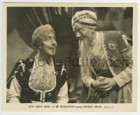 2a400 EAST MEETS WEST 8.25x10 still 1936 George Arliss in Arabian costume as the Sultan!