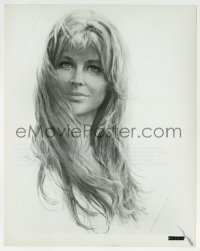2a425 FAR FROM THE MADDING CROWD 8x10.25 still 1967 Terpning art of Julie Christie used on posters!
