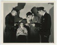 2a441 FOUR DAYS' WONDER 8.25x10 still 1936 Walter Catlett & cops grill screen discovery Jeanne Dante