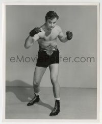 2a476 GLORY ALLEY 8x10 key book still 1952 c/u of Ralph Meeker as boxing champ, Raoul Walsh!