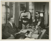 2a705 NEW ADVENTURES OF BATMAN & ROBIN 8.25x10 still 1949 costumed Robert Lowery & John Duncan!
