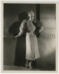 2a734 PADDY THE NEXT BEST THING 8x10.25 still 1933 Margaret Lindsay modeling a smart fall coat!
