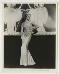 2a747 PEGGY CONKLIN 8x10 still 1936 the pretty Paramount actress full-length in cool gown!