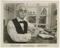 2a818 SENATOR WAS INDISCREET 8.25x10 still 1947 close up of aged William Powell sitting at desk!