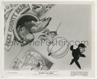 2a835 SO DEAR TO MY HEART 8.25x10 still 1949 Disney, cartoon owl & lamb by county fair posters!
