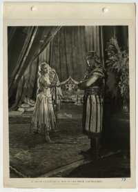 2a841 SON OF THE SHEIK 8x11 key book still 1926 Vilma Banky holds out hand to Rudolph Valentino!