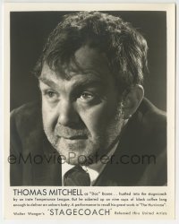 2a851 STAGECOACH deluxe 8x10 still 1939 c/u of Thomas Mitchell as Doc Boone, a drunk who sobered up!