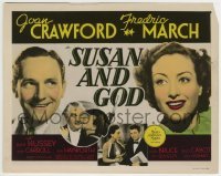2a084 SUSAN & GOD color-glos 8x10 still 1940 Joan Crawford & Fredric March, cool 1/2sheet images!