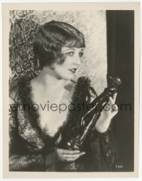 2a899 THELMA TODD 8x10.25 still 1920s close up holding statue when she worked at First National!