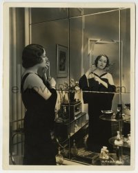 2a925 TONIGHT OR NEVER 8x10.25 still 1931 full-length Gloria Swanson putting on perfume by mirror!