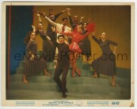 2a092 WHITE CHRISTMAS color 8x10 still 1954 Danny Kaye, Vera-Ellen & others in musical production!