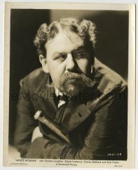 2a978 WHITE WOMAN 8x10.25 still 1933 close portrait of Charles Laughton with walrus mustache!