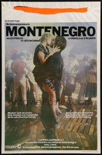 2b807 MONTENEGRO Belgian 1983 Dusan Makavejev, Susan Anspach, sultry, erotic comedy!