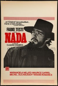 2b813 NADA GANG Belgian 1975 Claude Chabrol's Nada, Fabio Testi, Mariangela Melato