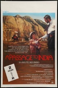 2b823 PASSAGE TO INDIA Belgian 1985 David Lean, Alec Guinness, James Fox, different image!