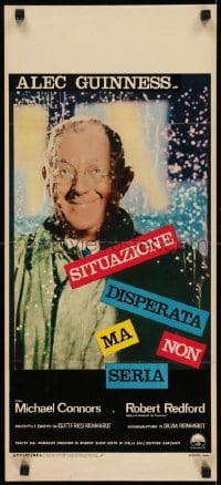 2b532 SITUATION HOPELESS-BUT NOT SERIOUS Italian locandina 1965 different image of Alec Guinness!