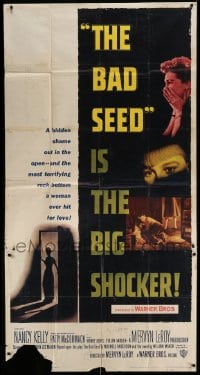 2c612 BAD SEED 3sh 1956 the big shocker about really bad terrifying little Patty McCormack!