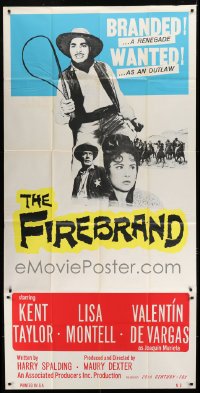 2c073 FIREBRAND South African 3sh 1962 Joaquin Murieta is branded a renagade, wanted as an outlaw!