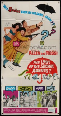 2c773 LAST OF THE SECRET AGENTS 3sh 1966 Allen & Rossi, will spying ever be the same again!
