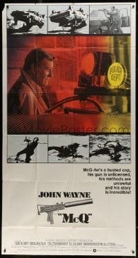 2c802 McQ int'l 3sh 1974 John Sturges, John Wayne is a busted cop with an unlicensed gun!