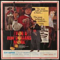2c333 FOR A FEW DOLLARS MORE 6sh 1967 Leone's Per qualche dollaro in piu, Clint Eastwood classic!
