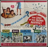 2c367 LAST OF THE SECRET AGENTS 6sh 1966 Allen & Rossi, will spying ever be the same again!
