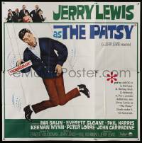 2c390 PATSY 6sh 1964 wacky image of star & director Jerry Lewis hanging from strings like a puppet!
