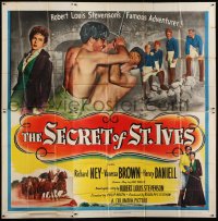 2c408 SECRET OF ST. IVES 6sh 1949 Richard Ney as Robert Louis Stevenson's famous adventurer!