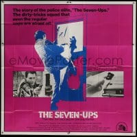 2c409 SEVEN-UPS int'l 6sh 1974 Roy Scheider, the dirty-tricks squad the cops are afraid of!