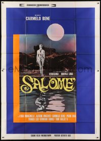 2c247 SALOME Italian 2p 1972 Donyale Luna in the title role, co-starring Veruschka from Blow-Up!
